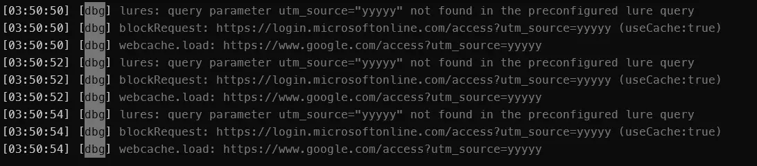Evilginx Pro Querystring Error