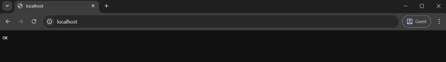 Example of a failed task reload
